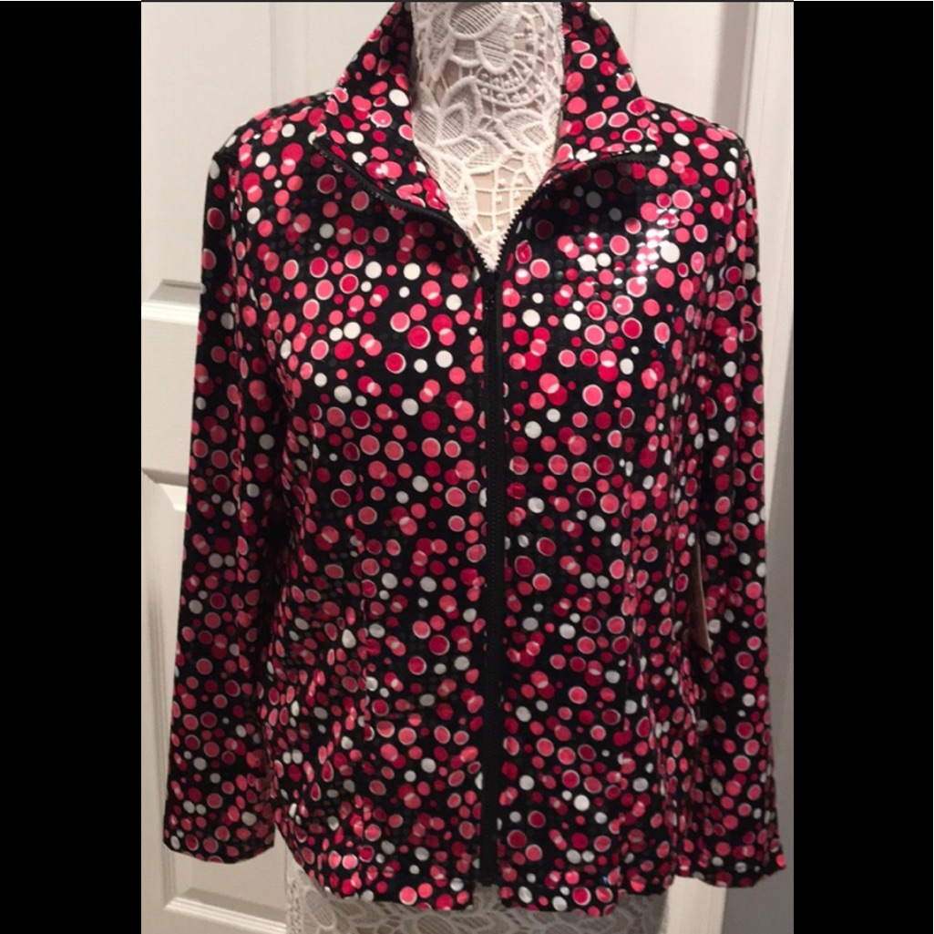 Brand New Laura Ashley Graphic Floral Jacket